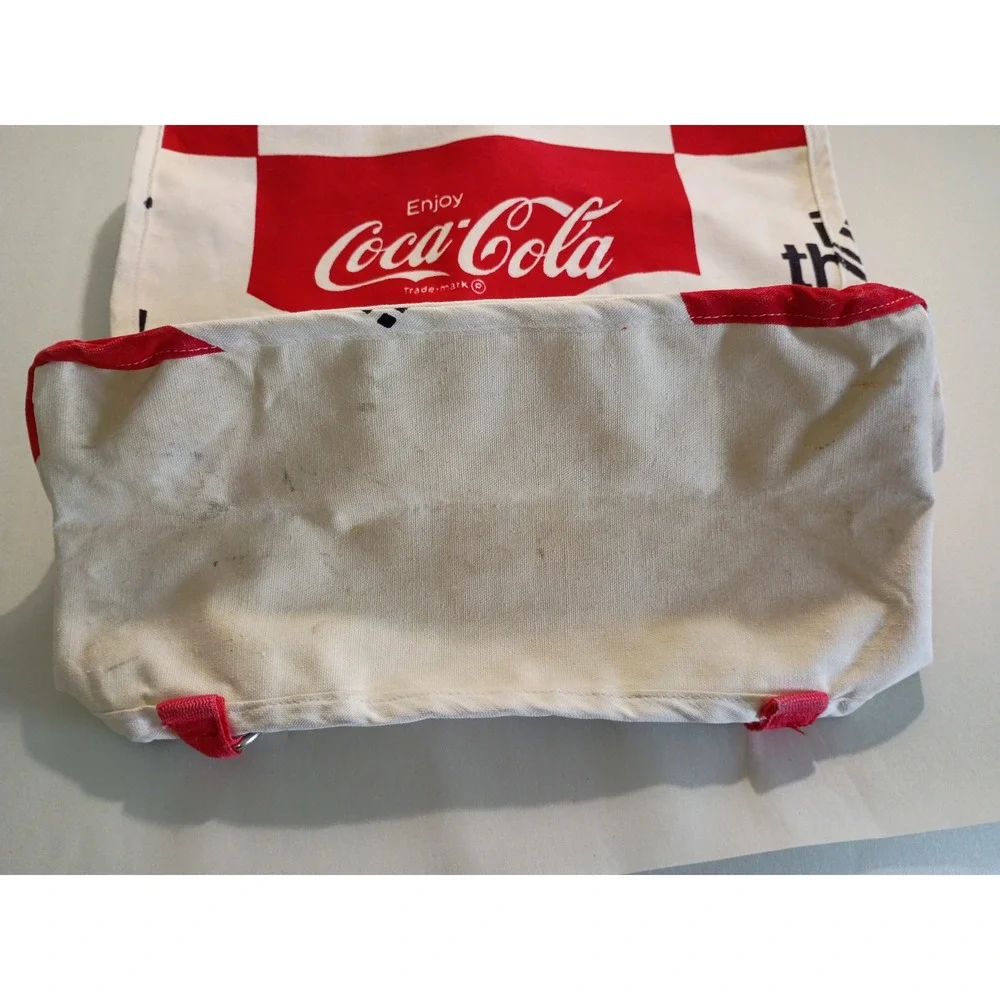 Vintage Coca Cola Red White Hat and Backpack Set Its The Real‎ Thing Canvas Kids